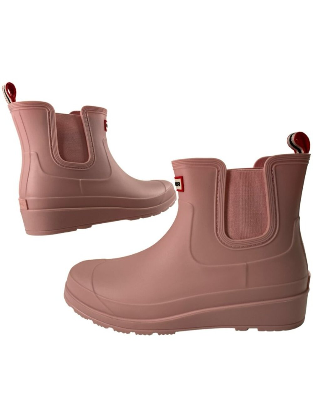 Hunter Tabitha Rain Boots Medium Pink Waterproof Durable Rubber Wmn's Sz 10 NEW - Picture 3 of 12